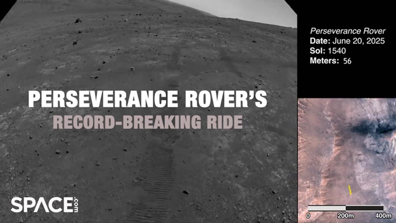 Take A Record-Breaking Ride On Mars With NASA's Perseverance Rover ...