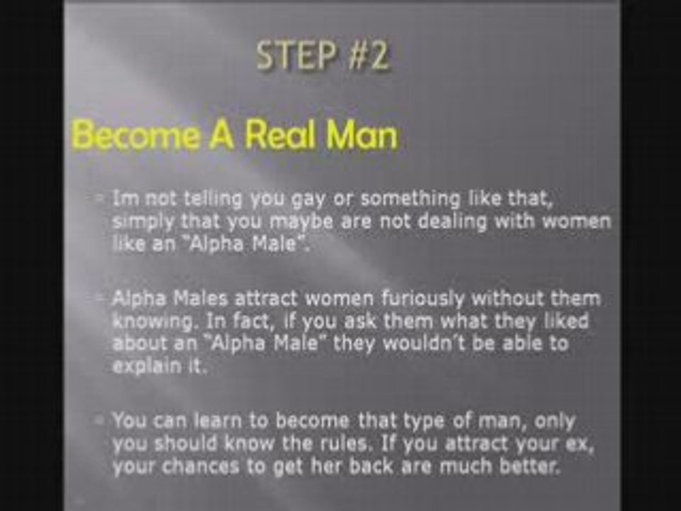 Ex Back Sucess Explained