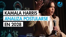 Kamala Harris considera postularse de nuevo a la presidencia de EU en 2028