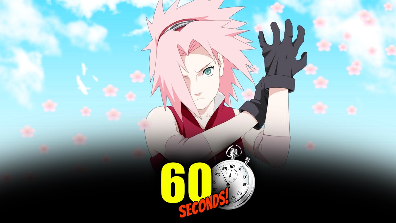 SAKURA HARUNO en 1 MINUTE !