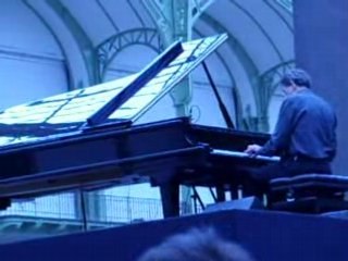 Philip Glass sous la verrière