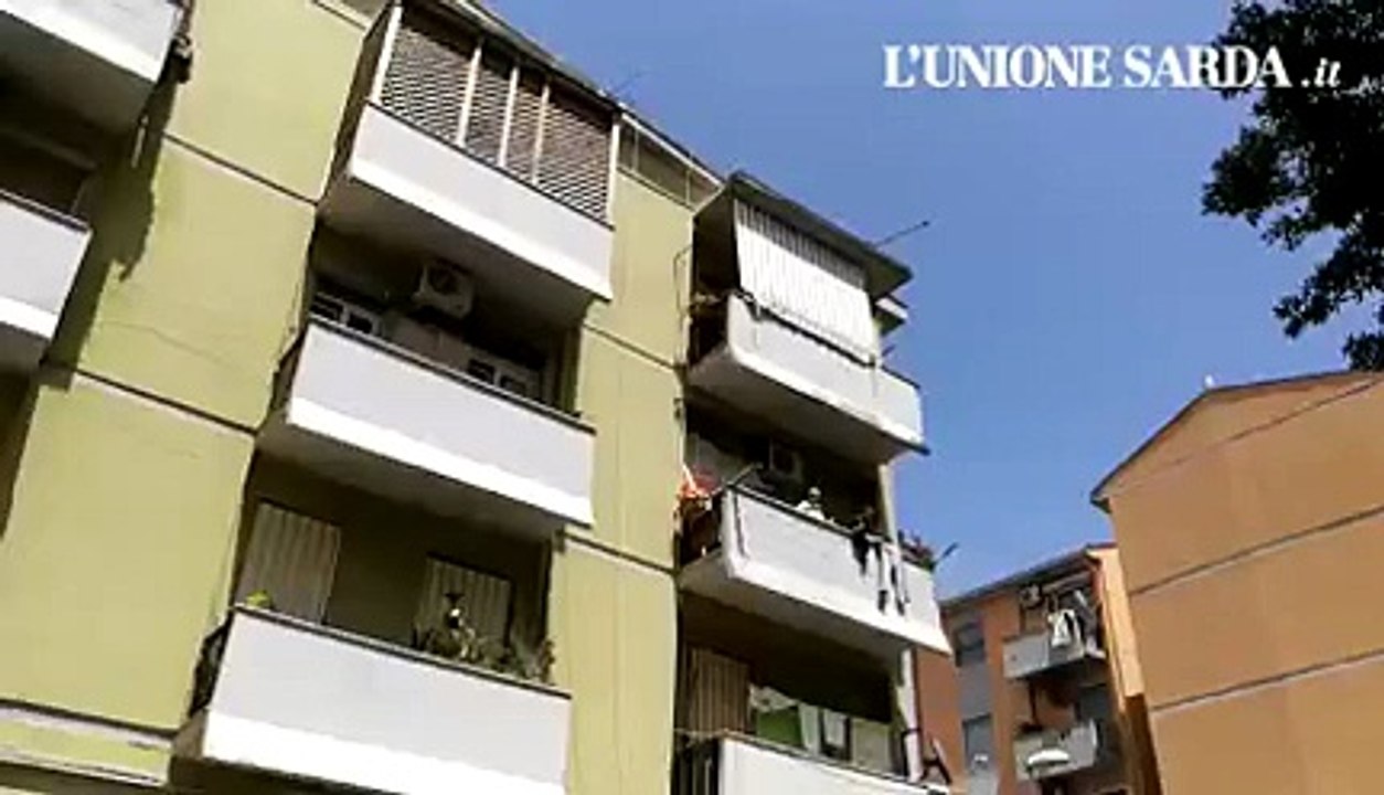 08 06 2019 cagliari silvano corona e rosa trotto genitori di eugenio l'assassino di musini - video giuseppe ungari