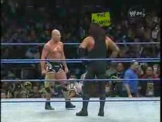 Kurt Angle vs Mark Henry vs Undertaker 4/3/08 pt3