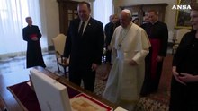 Mike Pompeo in udienza dal Papa in Vaticano