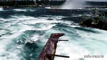Cascate del Niagara, maltempo sposta una nave ferma da 101 anni