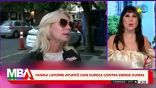 Yanina Latorre habló de su relación con Denise Dumas