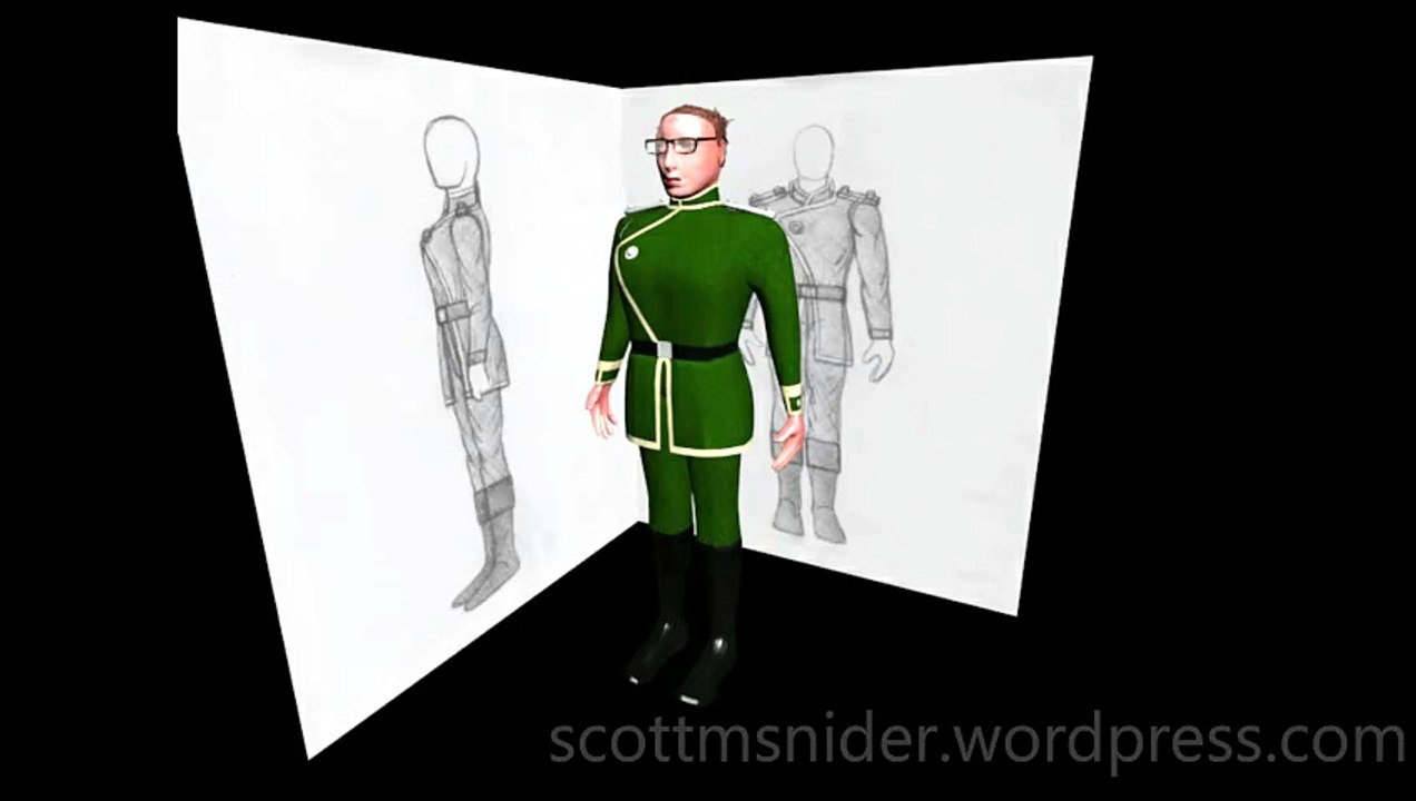 Treliving: 3DS MAX Polygon Model Video (Final Render) #1 (04-11-2026)
