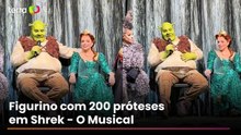 Tiago Abravanel revela desafio de atuar usando 200 próteses e sonho realizado em 'Shrek, O Musical'
