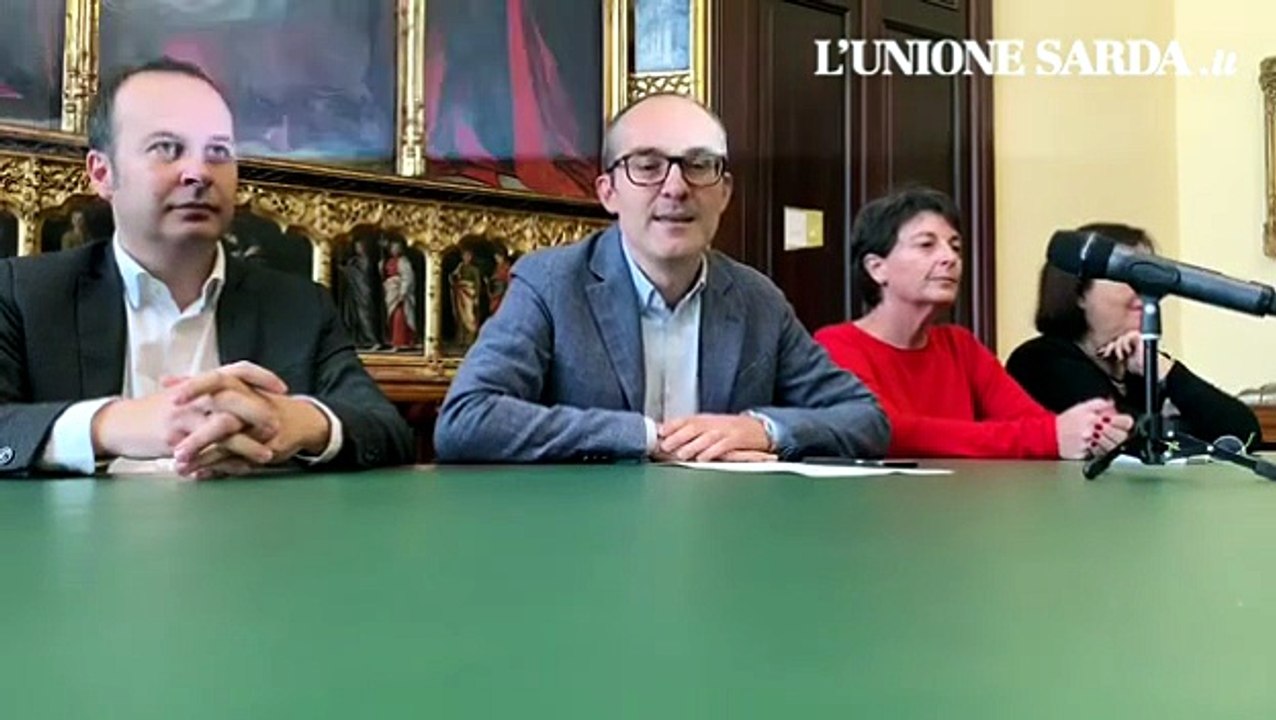 video conferenza stampa comune di cagliari, presentazione de "L'albero in Comune"
