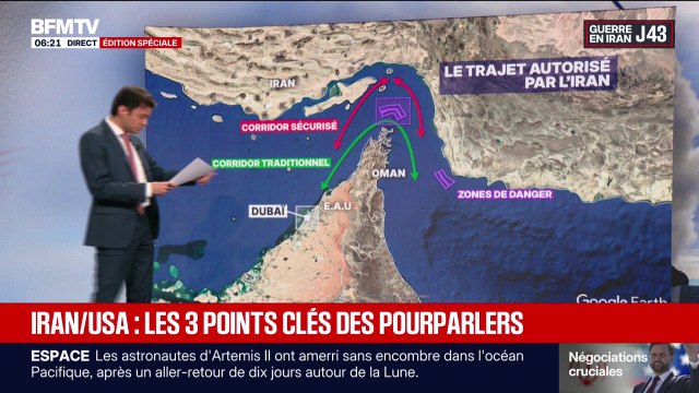Guerre au Moyen-Orient: les trois points clés des pourparlers entre l'Iran et les États-Unis