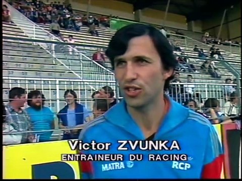 AUXERRE - RACING CF - 1985 - SAISON 1984/1985 -