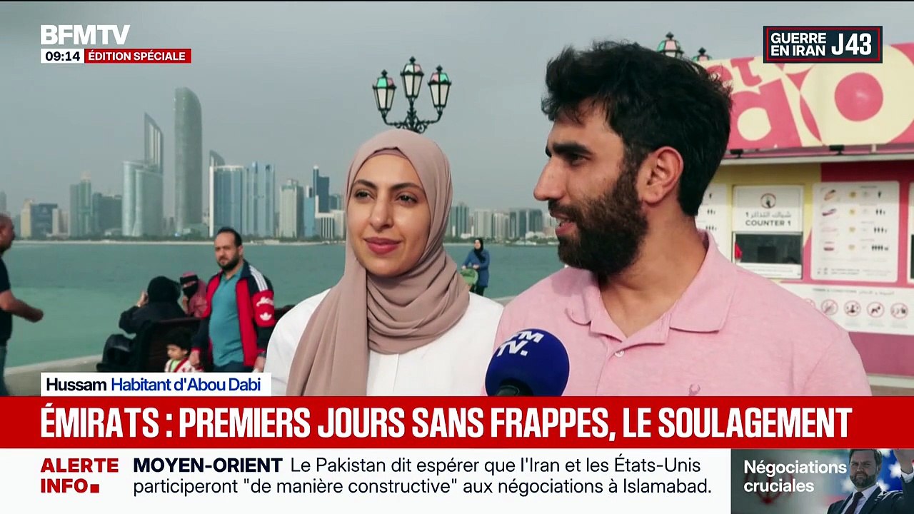 "Les gens reprennent leur quotidien": depuis trois jours, aucun missile iranien n'a visé Abou Dabi, un soulagement pour les habitants