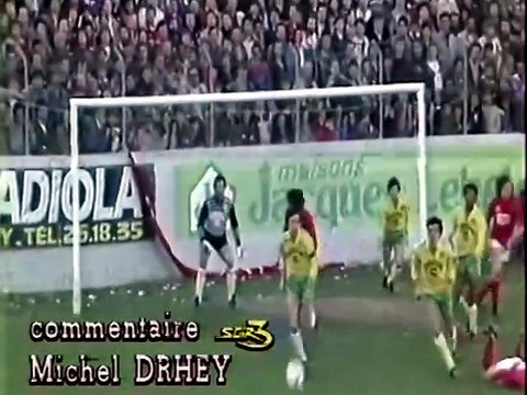 NIMES - NANTES - 1985 - SAISON 1984/1985 -
