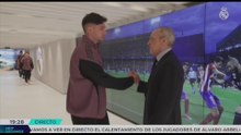 El momento viral de Florentino Pérez parando a Bellingham y su reacción