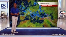 Previsioni meteo per lunedì 15 giugno 2020