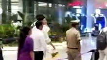 Gujarat Titanss captain  Shubman arrives at  Chaudhary Charan Singh  Airport