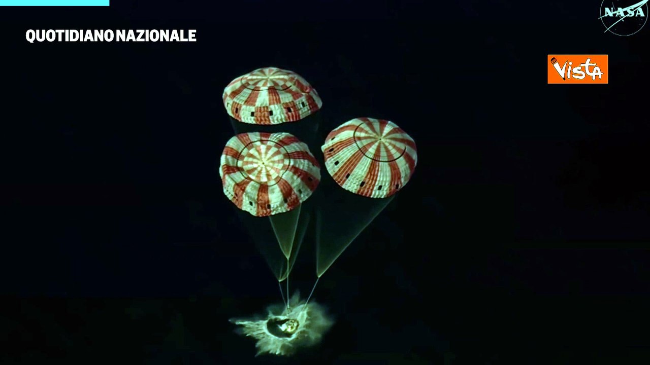 Artemis II rientra sulla Terra dopo il giro intorno alla Luna, ecco l’ammaraggio