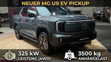 MG U9 EV vs Konkurrenz: Neuer Elektro-Pick-up im Fokus
