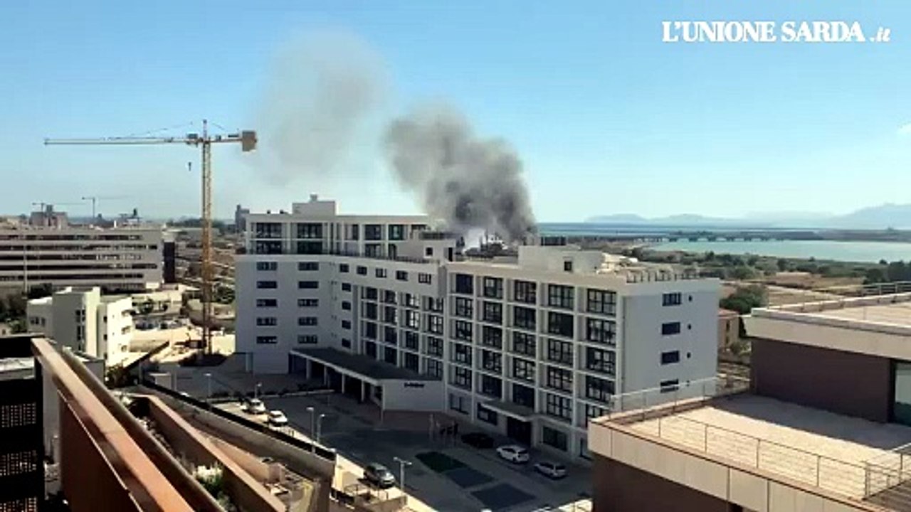 Rogo alle porte di Cagliari, disagi al traffico