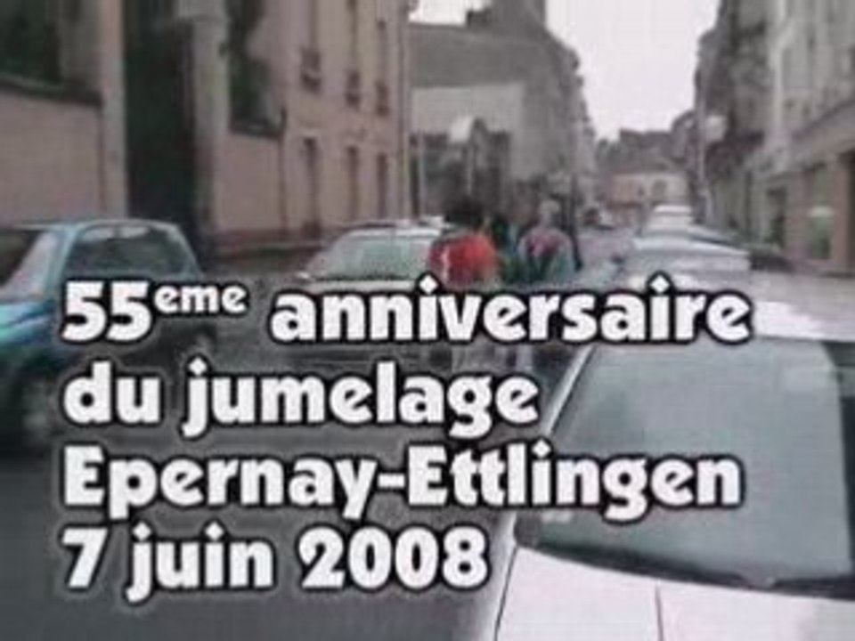 Anniversaire du jumelage Epernay/Ettlingen
