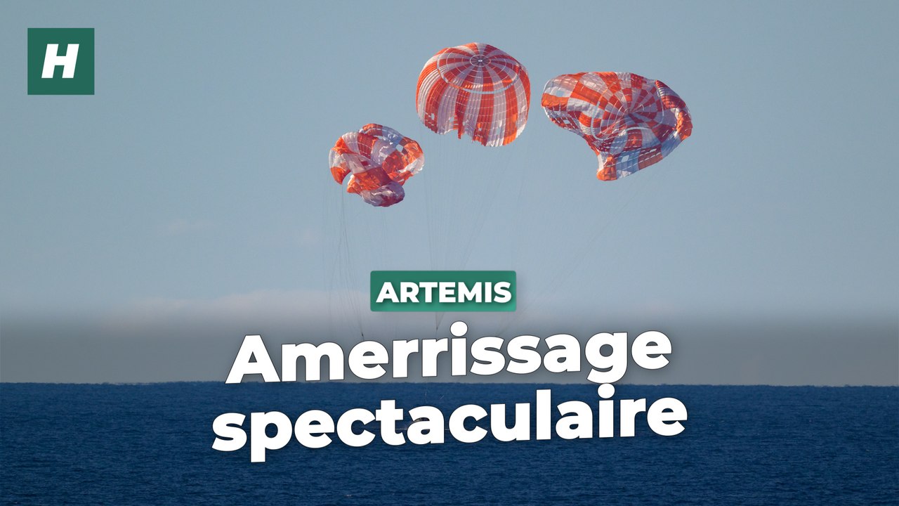 La mission Artémis de retour sur Terre saine et...