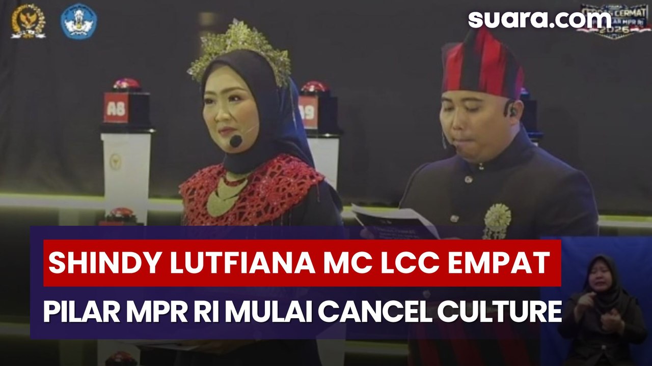 Shindy Lutfiana MC LCC Empat Pilar MPR RI Mulai Kena 'Cancel Culture