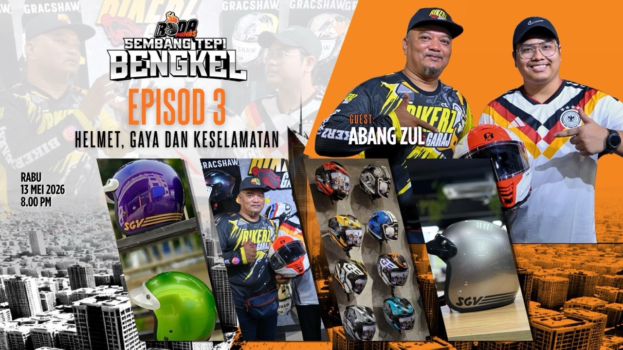 Helmet, Gaya & Keselamatan | Sembang Tepi Bengkel Eps 3