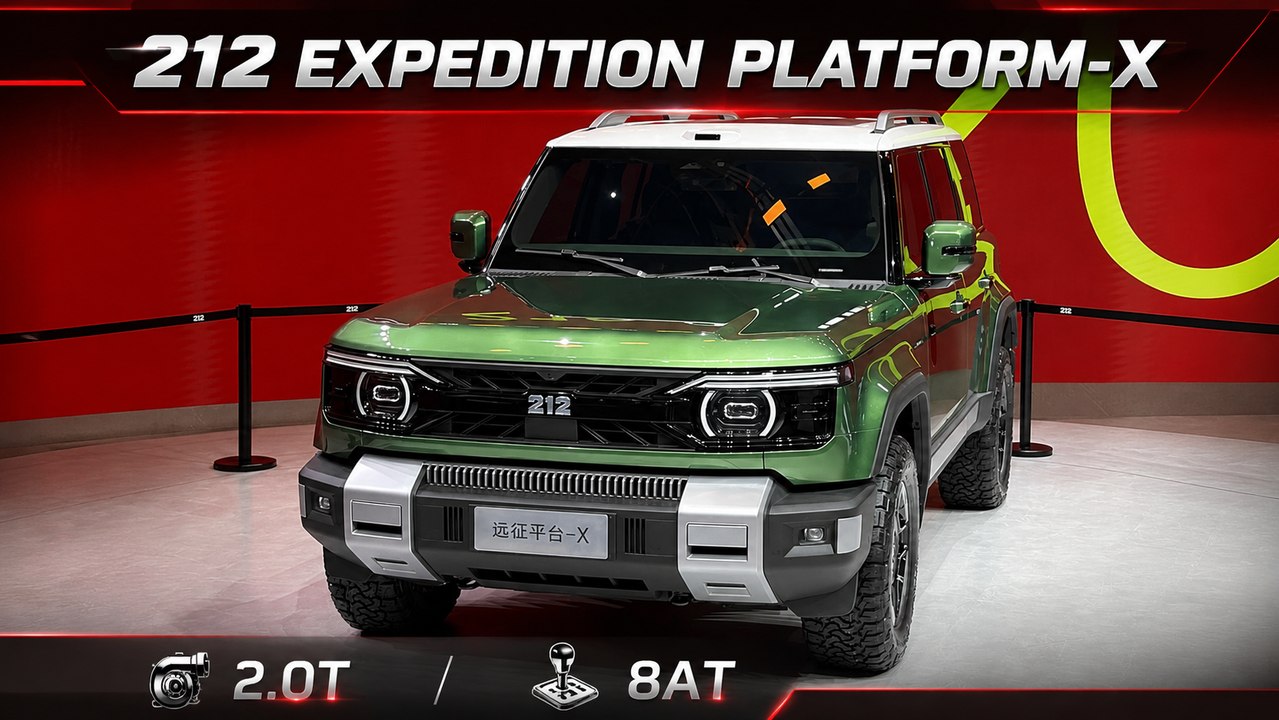 212 Expedition Platform-X: Comeback der 212-Legende