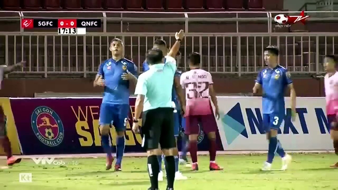 Sài Gòn 1-1 Quảng Nam - Goals and Highlights (14/4/2019) | VTVcab 16 - Bóng Đá TV (Kênh số 42 trên hệ thống Truyền Hình K+)