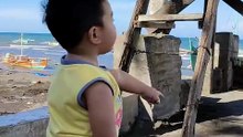 Laag sa sea wall