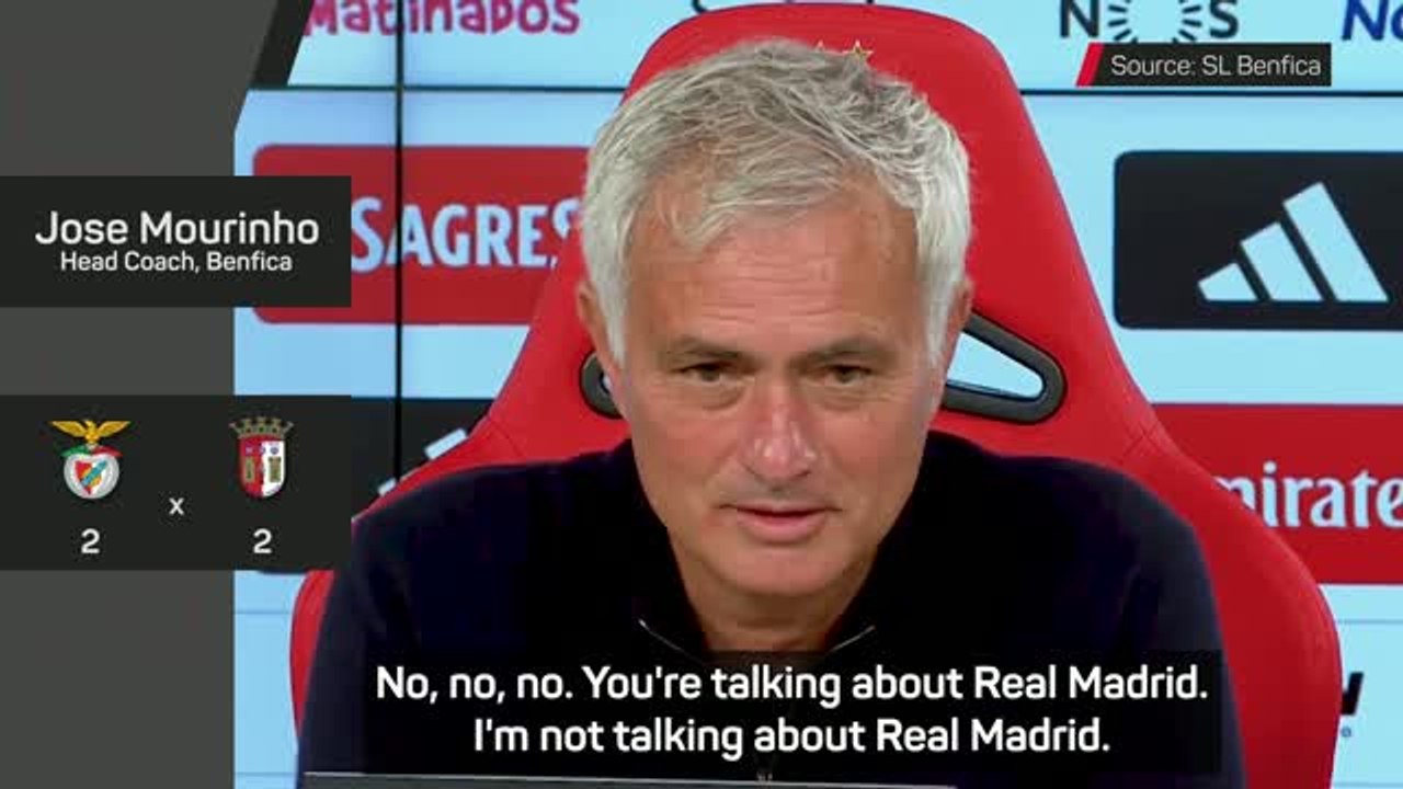 'I'm not talking about Real Madrid' - Mourinho on potential Bernabeu return