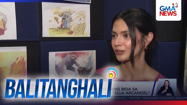 Bianca Umali, bibigyang-boses ang bida sa GMA Pictures animated film na Ella Arcangel | Balitanghali