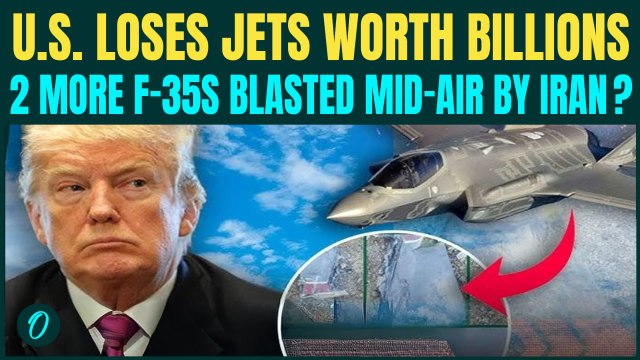 U.S F-35 Jets SHOT DOWN By Iran? U.S’ KC-135 Stratotankers, F-35s, F-15s BOMBED By Iran in 73 Days