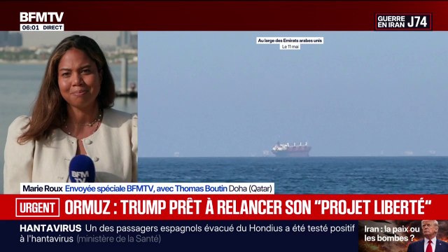 En Iran, Donald Trump envisage de relancer son projet Liberté dans le détroit d'Ormuz