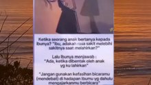 ibuku bilang ini lebih menyakitkan dari pada melahirkan #katakatabijak