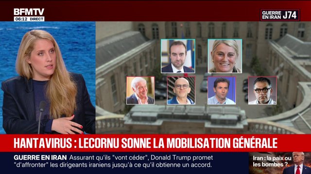 Sébastien Lecornu a reçu des épidémiologistes à Matignon pour faire le point sur l'hantavirus