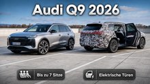Audi Q9 2026: neuer Full-Size-SUV mit Premium-Lounge