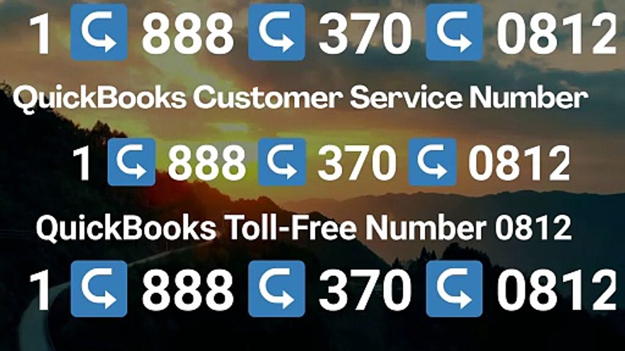 《HELP》™ QuickBooksⓃⓃ Customer Technical Service ® Number ☎ 1[888}↩370↩0812
