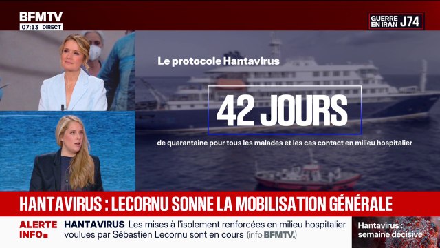 Hantavirus: le placement en quarantaine des cas contacts a commencé