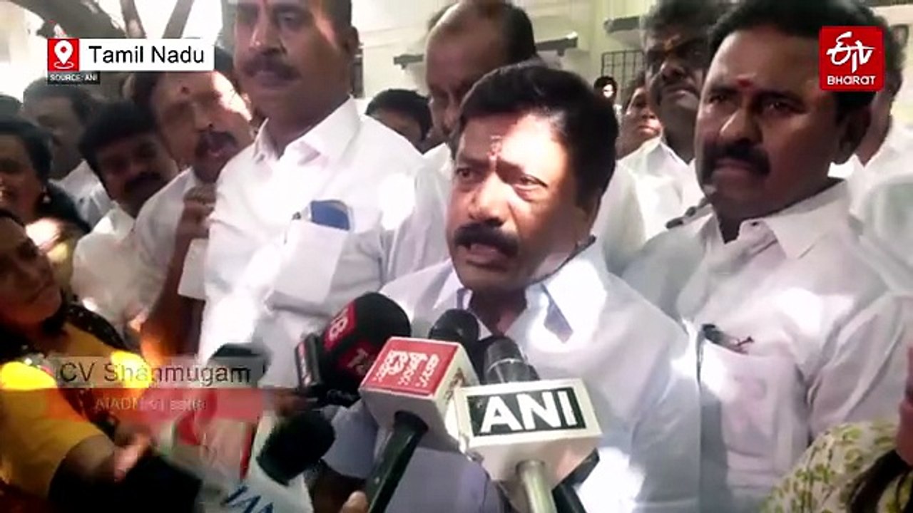 Respecting People’s Verdict: Shanmugam-Led AIADMK Faction Extends Support To TVK In TN