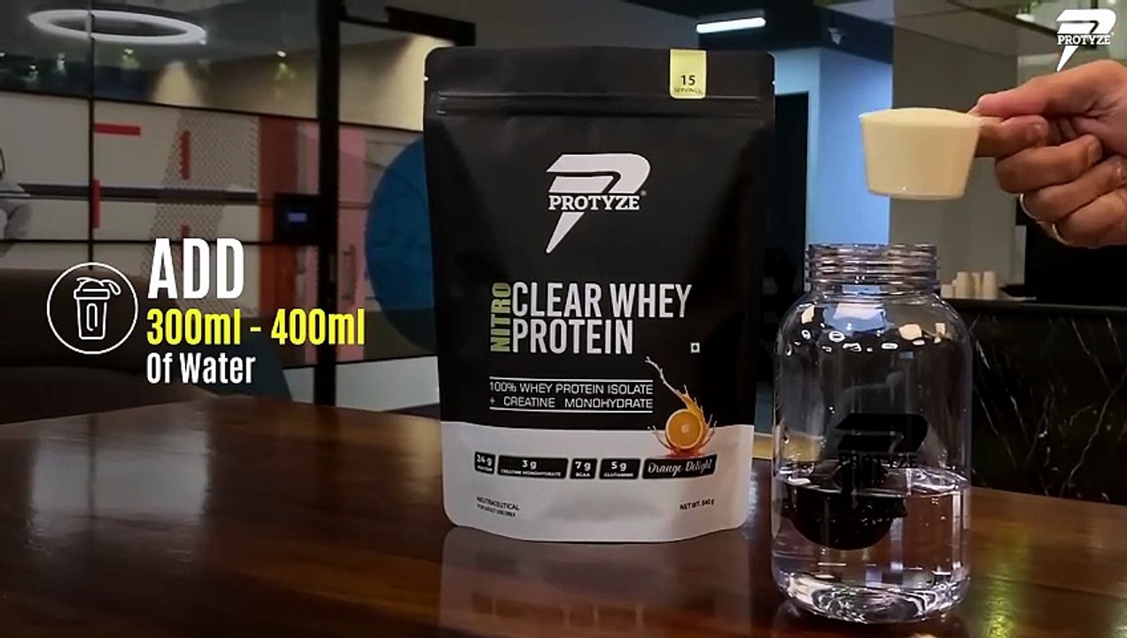 Introducing Best Nitro Clear Protein by Protyze_The Next Level of Clean, Clear, and Powerful Protein
