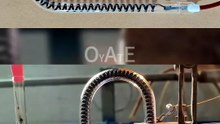 OYATE 1300W S Shape Medium Wave Carbon Fiber Heating Lamps for Printting Dryers