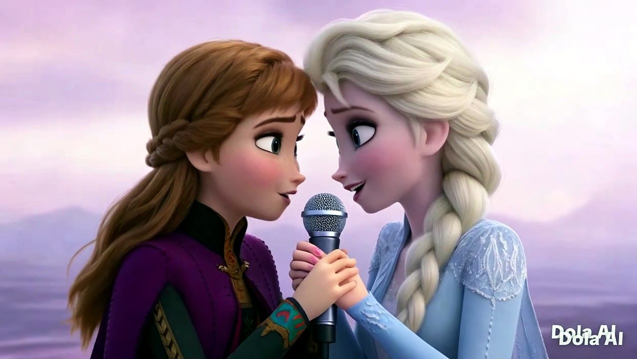 Elsa And Anna Singing