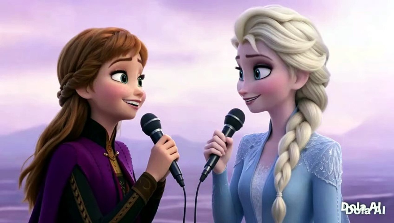 Elsa And Anna Singing #4