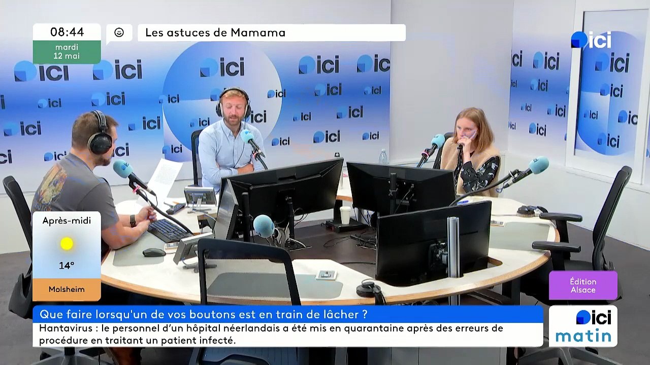 Astuces de Mamama : le bouton qui lâche