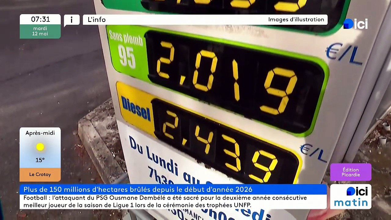 12/05/2026 - ici matin par ici Picardie en vidéo