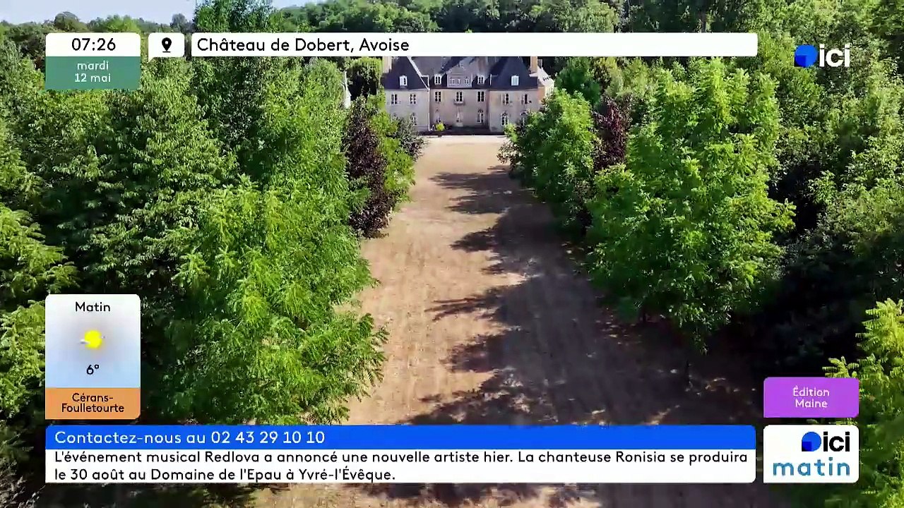 12/05/2026 - ici matin par ici Maine en vidéo