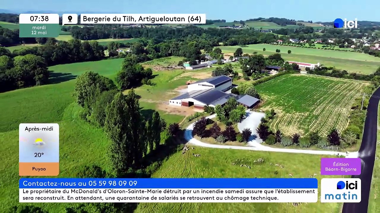 12/05/2026 - ici matin par ici Béarn Bigorre en vidéo