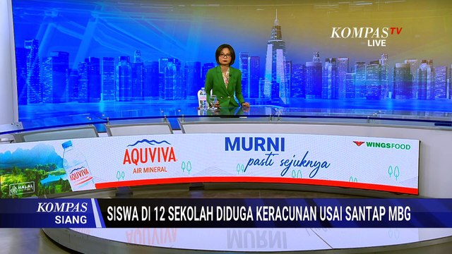 Situasi Ratusan Siswa dari 12 Sekolah di Surabaya Keracunan Usai Santap MBG | KOMPAS SIANG