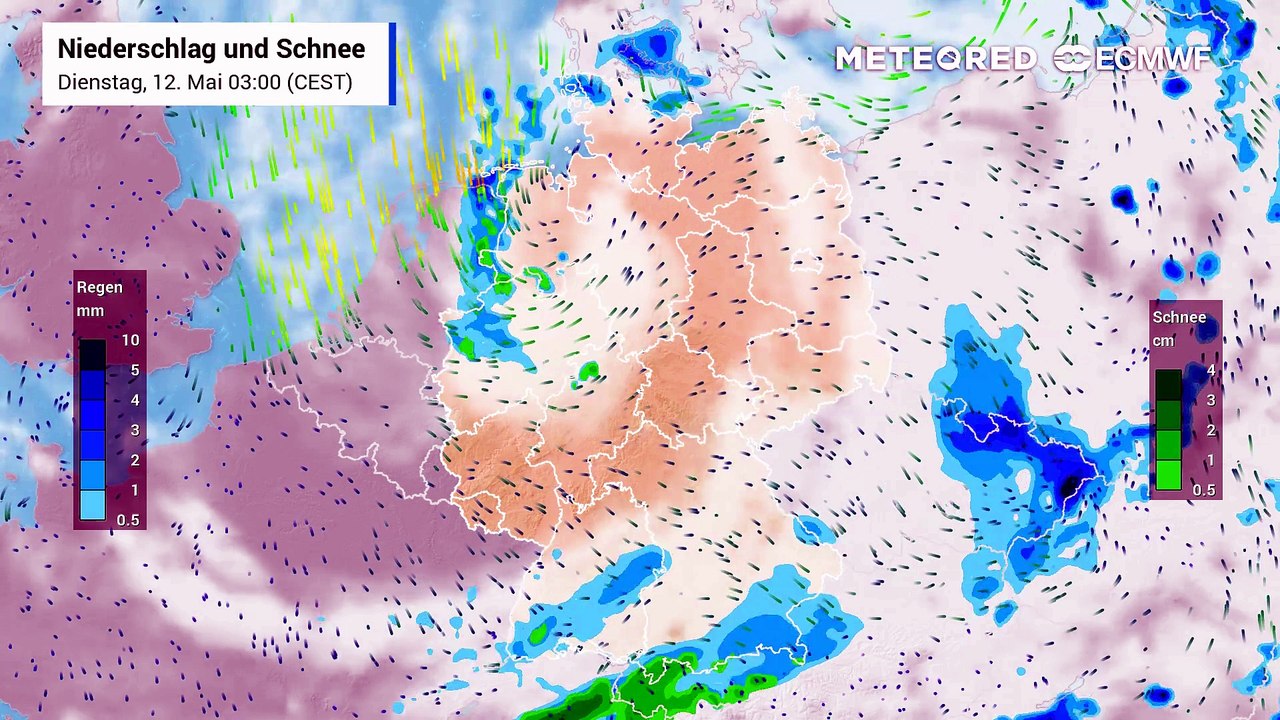 Eiskaltes Maiwetter und das mindestens bis zum Feiertag!